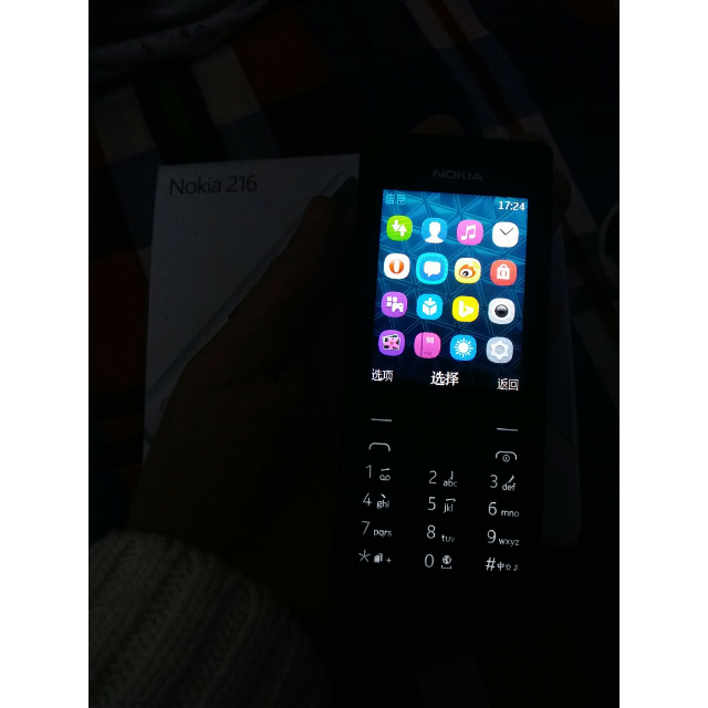 > 诺基亚(nokia)216 移动/联通2g 双卡双待手机 备用机 老人机 黑色