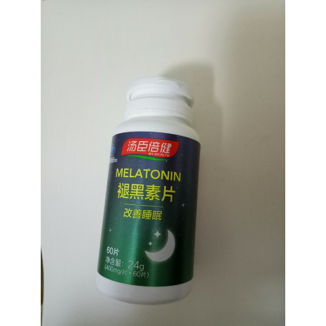 > 汤臣倍健褪黑素片400mg/片*60片 送维c橘子味120片商品评价 > 才吃