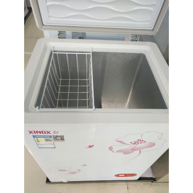 星星冷柜bd/bc-100j 100l 冰柜 单温冷藏冷冻 一键转换 家用小冷柜 更