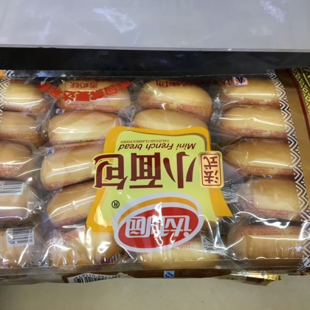 【苏宁易购超市】达利园 法式小面包(香奶味)零食 早餐 400g/袋