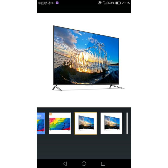 xiaomi/小米 小米电视3s 55英寸4k人工智能大屏液晶平板电视