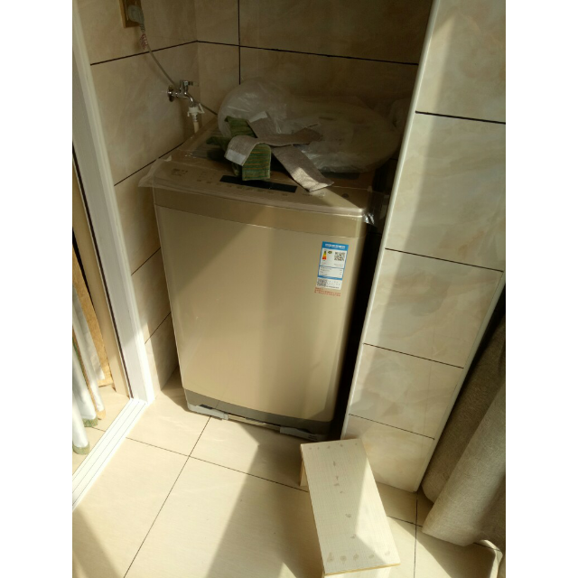 海尔(haier) xqb85-bf15288 8.5公斤变频波轮洗衣机(香槟金)