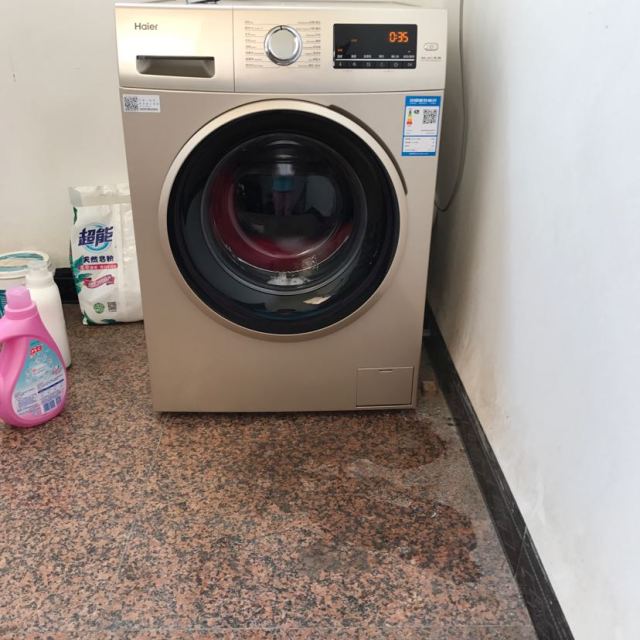 haier/海尔 eg10014b39gu1 10公斤kg大容量智能变频节能静音滚筒全