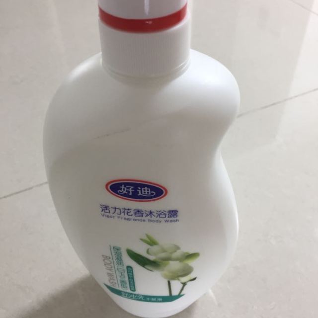 【苏宁易购超市】好迪 活力花香沐浴露保湿滋润(白玉兰香型)750ml