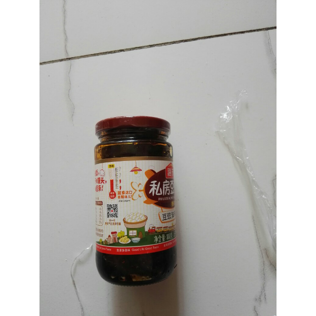> 海天私房豆豉酱300g 香辣调味 下饭菜 豆豉油辣椒酱 海天出品商品