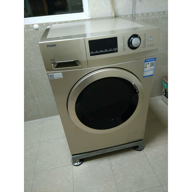 > 海尔(haier)xqg100-bx12637 10公斤变频滚筒洗衣机(香槟金)商品评价