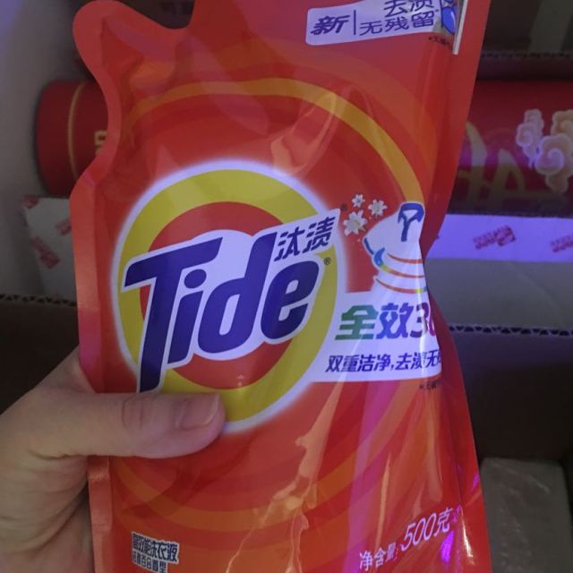 > (去渍护色)汰渍(tide)全效洗衣液3kgx2 500克x6 宝洁官方正品商品