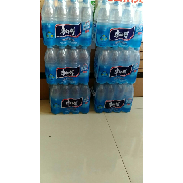 【苏宁易购超市】康师傅包装饮用水550ml*12瓶(整箱)