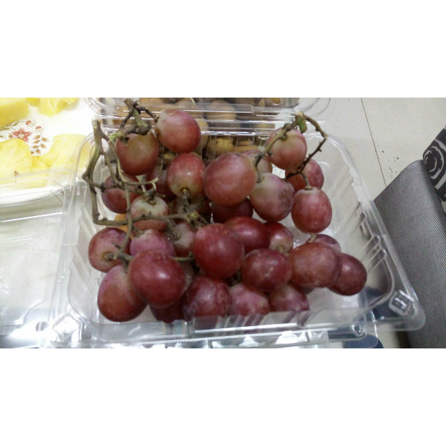 【苏鲜生】秘鲁红提500g进口水果甜-苏宁易购