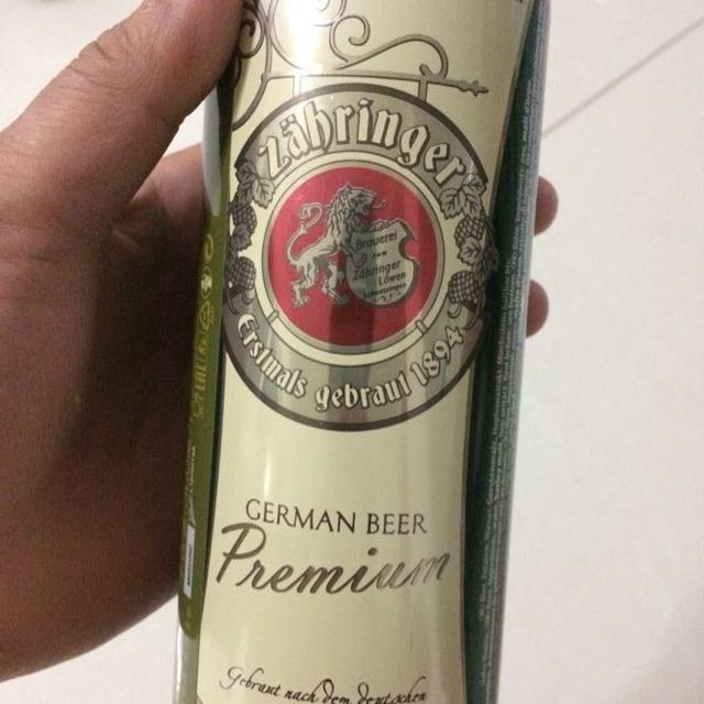 > 德国原装进口皮尔森啤酒500mlx6听 巴登狮正品黄啤听装非整箱商品