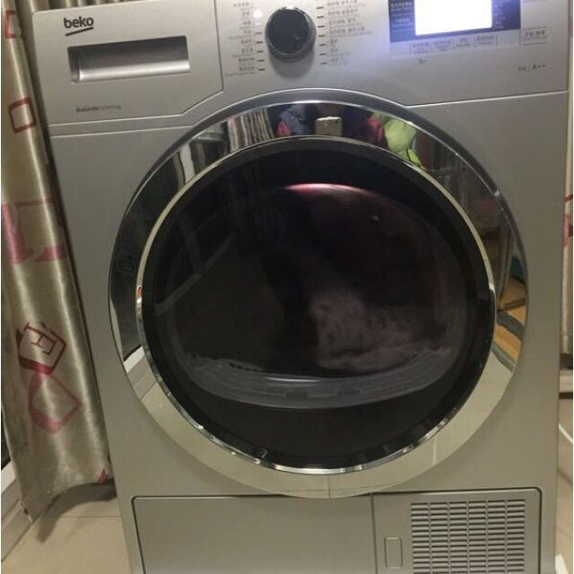 倍科(beko)dpy8505gxsb1 8公斤烘干机 欧洲原装进口热泵干衣机 家用