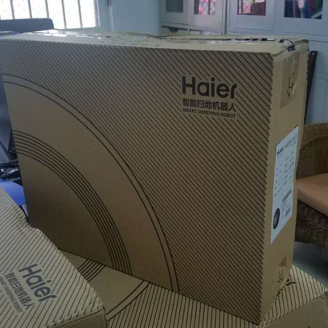 haier/海尔小5探路者扫地机器人 家用wifi智能湿拖擦地家用机器人