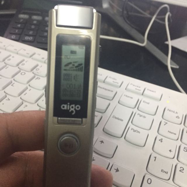 aigo录音笔r6611说明书,aigo录音笔r6601说明书 爱国者(aigo)r6611录音笔微型 高清远距降噪 mp3播放器 学习/会议适用