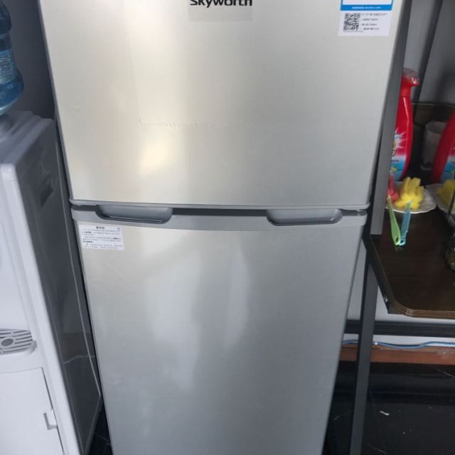 创维(skyworth)bcd-138h 138升冷藏冷冻两门小冰箱 租房节能静音双门
