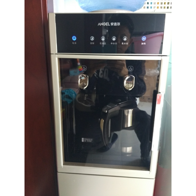 安吉尔(angel)饮水机立式 y2488lk-xzj高端电磁炉外加热温热型饮水机