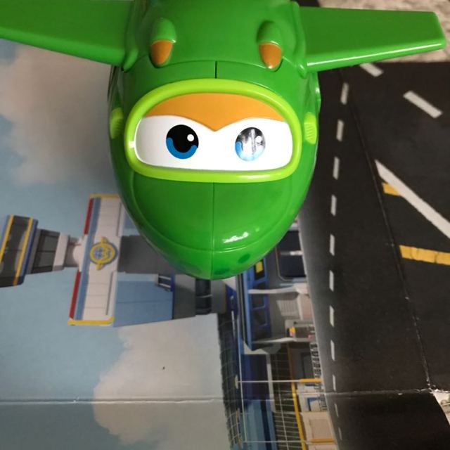 奥迪双钻(auldey)超级飞侠 益智玩具 变形机器人-小青
