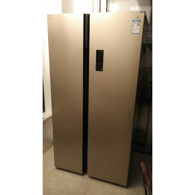美菱(meling)bcd-650wpcx 650升 对开门冰箱 冰箱无霜