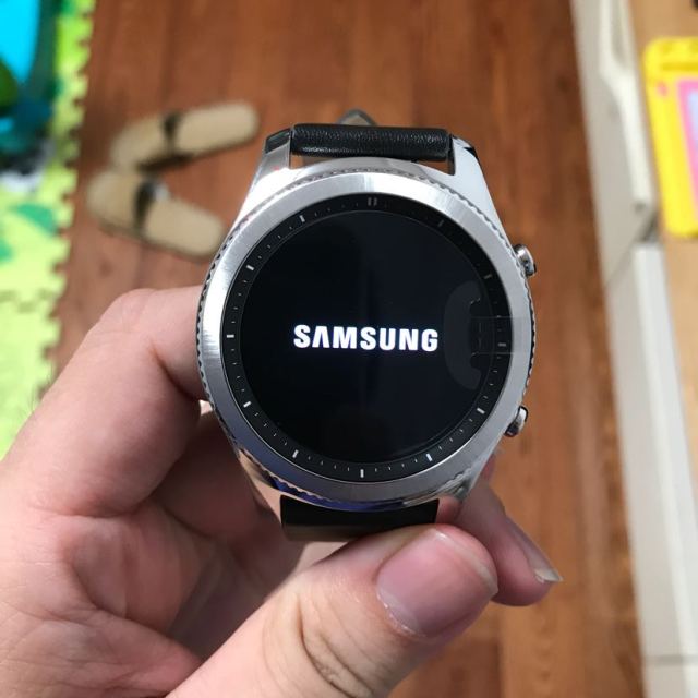 三星(samsung)三星gear s3智能手表 内置独立gps三星手表 海拔高度