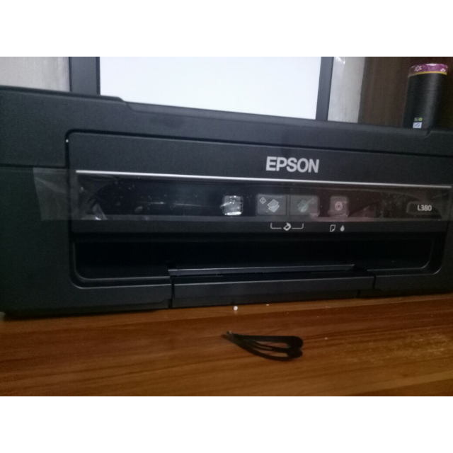 爱普生(epson l380 墨仓式 打印机一体机(打印 复印 扫描)