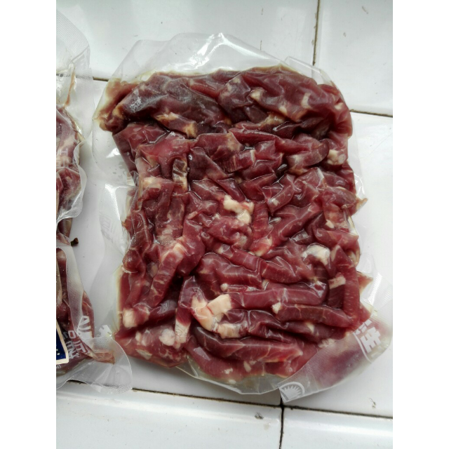 【恒都】牛肉丝250g*2袋 澳洲进口 冷冻生牛肉丝 谷饲生鲜牛肉丝