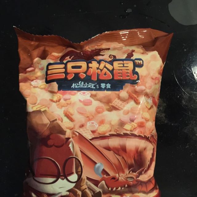> 【三只松鼠_小贱小米锅巴60g*3袋】休闲零食特产小米锅巴麻辣味商品