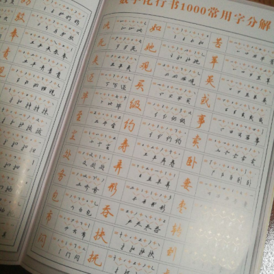硬笔书法字帖成人行书行楷楷书凹槽练字套装数字化练字法速成行书怎么样_好不好_好吗-苏宁易购