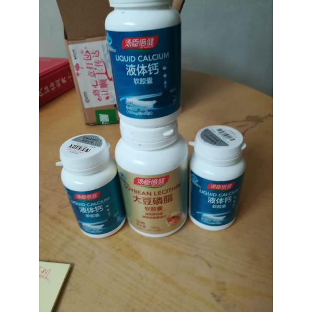 汤臣倍健 大豆磷脂软胶囊100粒 送胶原软骨素钙片90片 辅助降血脂