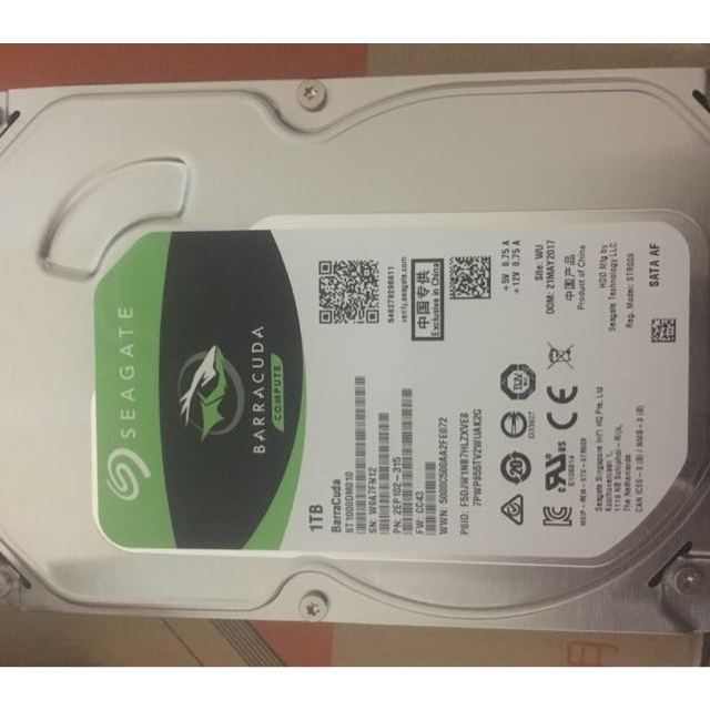 seagate/希捷 st1000dm010 1t新酷鱼1tb台式机械电脑硬盘