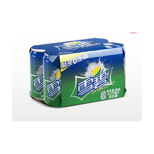 > 雪碧 碳酸饮料 汽水 330ml*6(6连包)商品评价 > 物美价廉快递给送