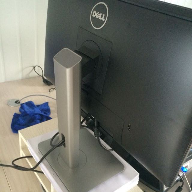 戴尔(dell)专业级 u2414h 23.8英寸 ips面板 led宽屏背光显示器