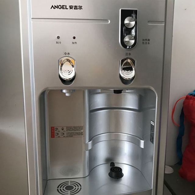 安吉尔angel饮水机立式柜式冷热型饮水机y1058lkd外置水壶加热