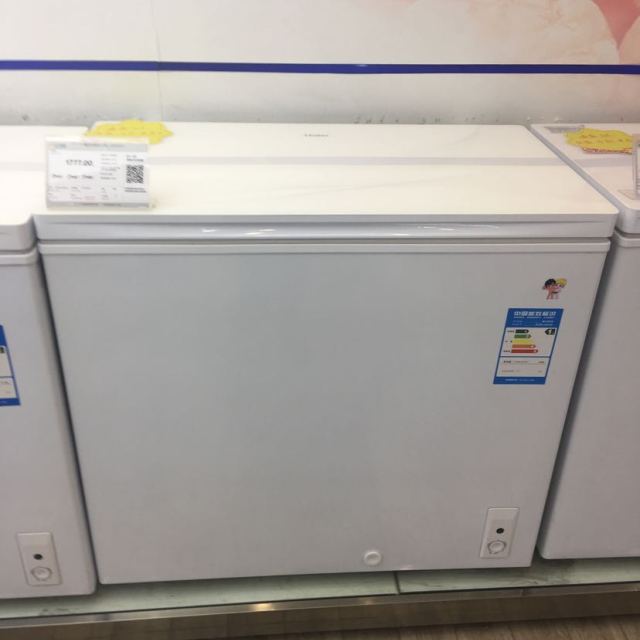 海尔(haier)bc/bd-203hcd 203升家用冰柜 彩晶面板 超薄 冷藏冷冻转换