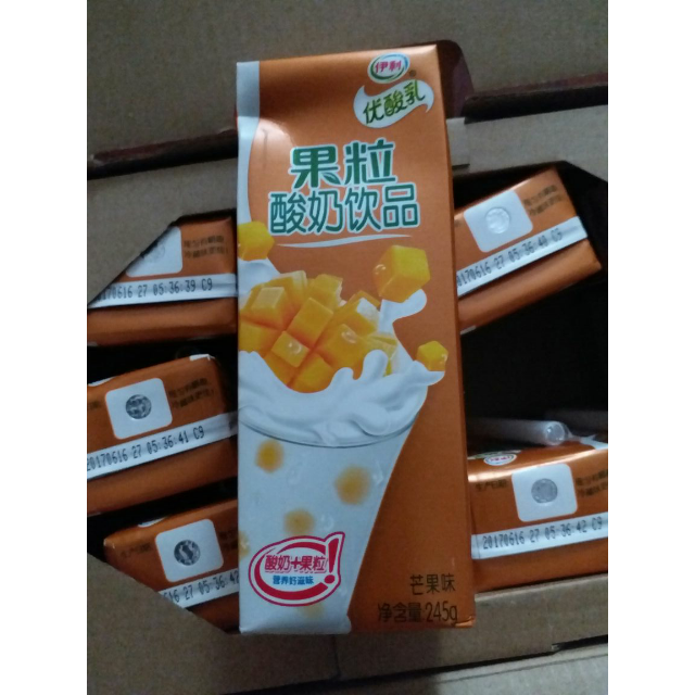 伊利 果粒优酸乳芒果味245g*12/箱酸奶产品不错,日期