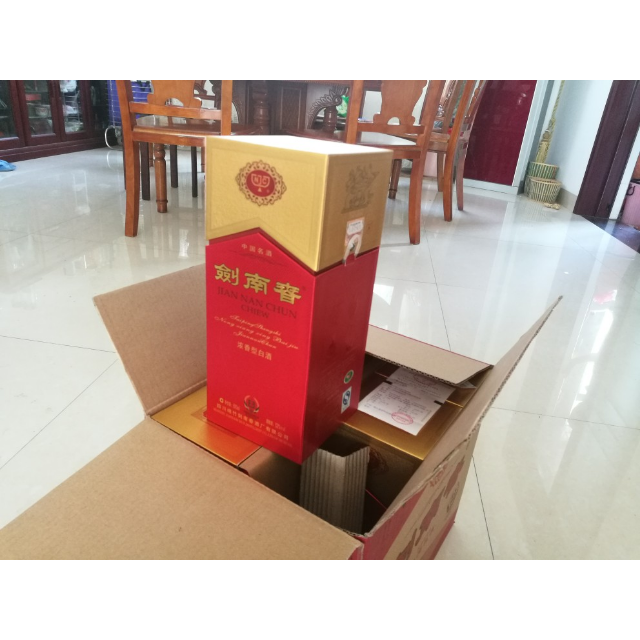剑南春水晶剑52度500ml6浓香型白酒整箱装