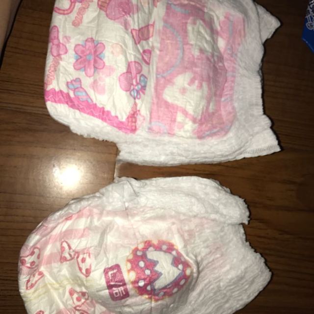 扭扭弹力裤女宝宝拉拉裤内裤式纸尿裤大号l18 4片【9-14kg】尿不湿