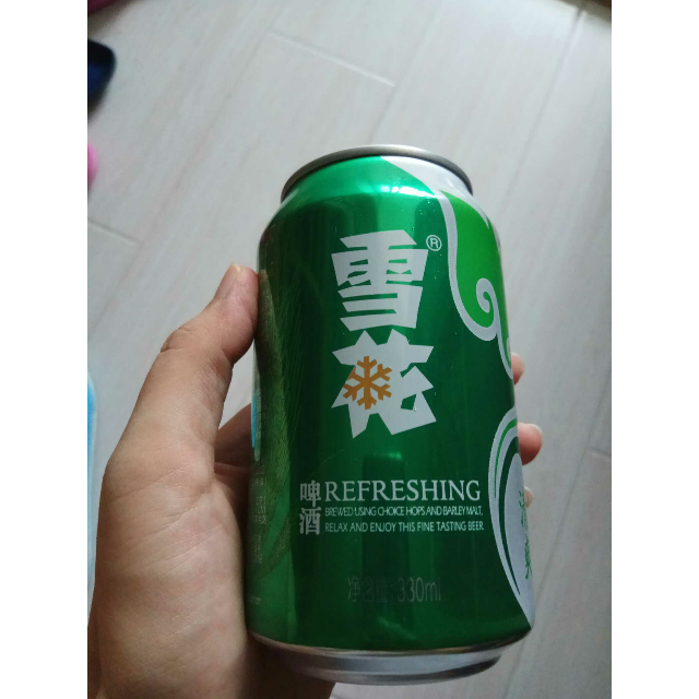 雪花啤酒snowbeer8度清爽6连包330ml6听组