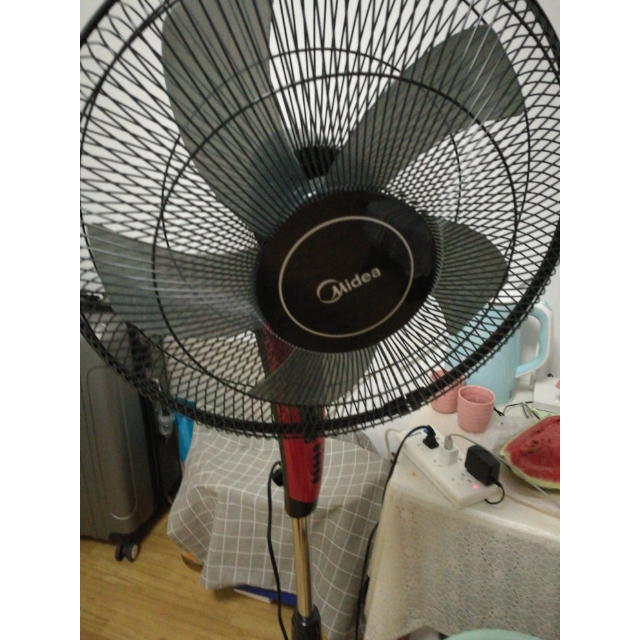 美的(midea) 电风扇 fs40-13er 五叶智能遥控 家用静音 摇头定时