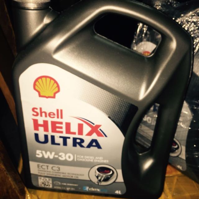 壳牌(shell)灰喜力 helix ultra ect c3 5w-30 全合成机油 4l/瓶