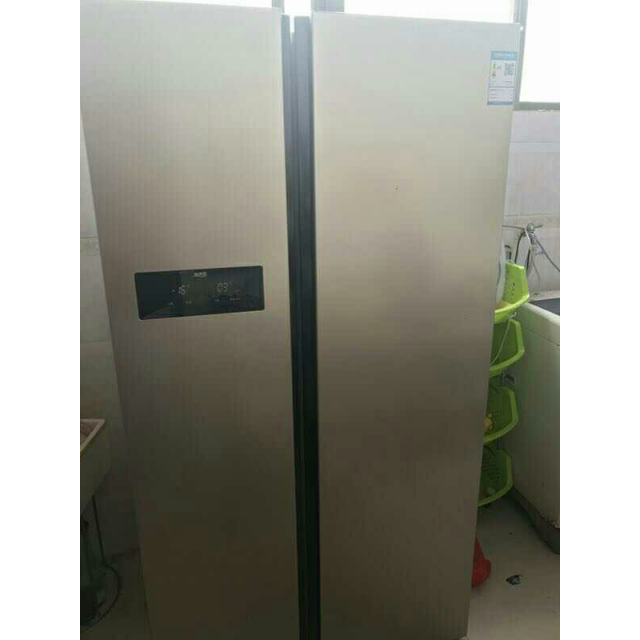 美菱(meling)bcd-516wecx 516升 对开门冰箱 家用冰箱