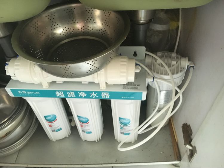沁园(qinyuan)厨下式家用直饮厨房超滤机qg-u-1004自来水过滤器净水机