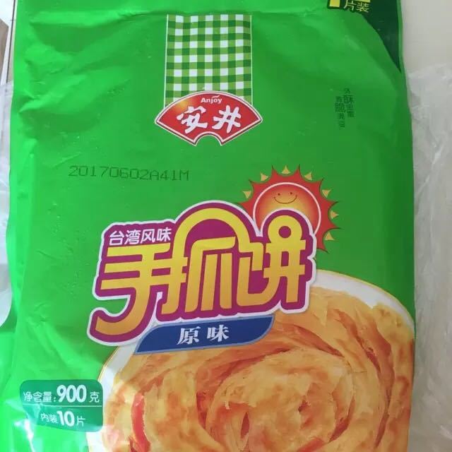 > 【苏宁生鲜】 安井手抓饼(原味)900g 方便速食商品评价 > 好吃,小孩