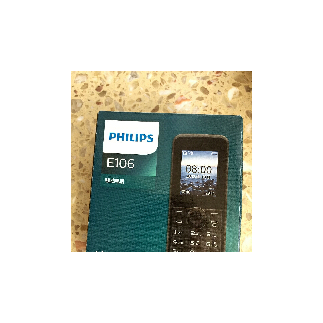 > 飞利浦 philips e106 石墨黑 移动联通2g老人手机 双卡双待商品评价