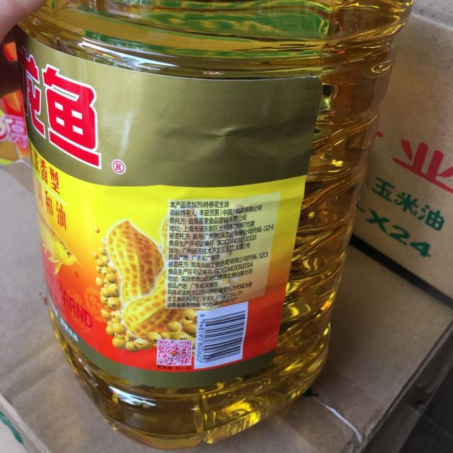 金龙鱼 浓香食用植物调和油5l / 花生浓香食用调和油5l 食用油 添加大
