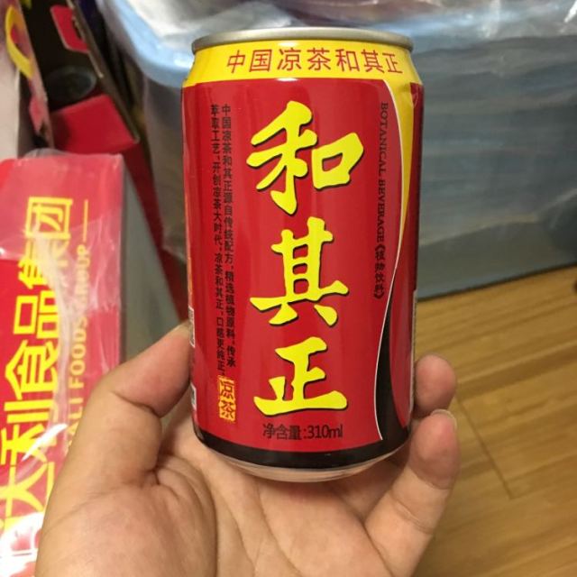 和其正 凉茶310ml*24瓶 整箱商品评价 很好,便宜,好喝又解.