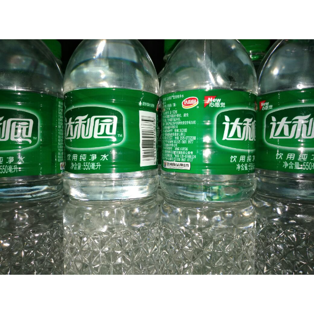 达利园饮用纯净水塑550ml24瓶饮用水