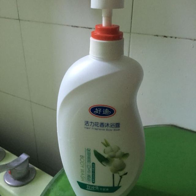 好迪活力花香沐浴露保湿滋润(白玉兰香型)750ml高清大图|实物图