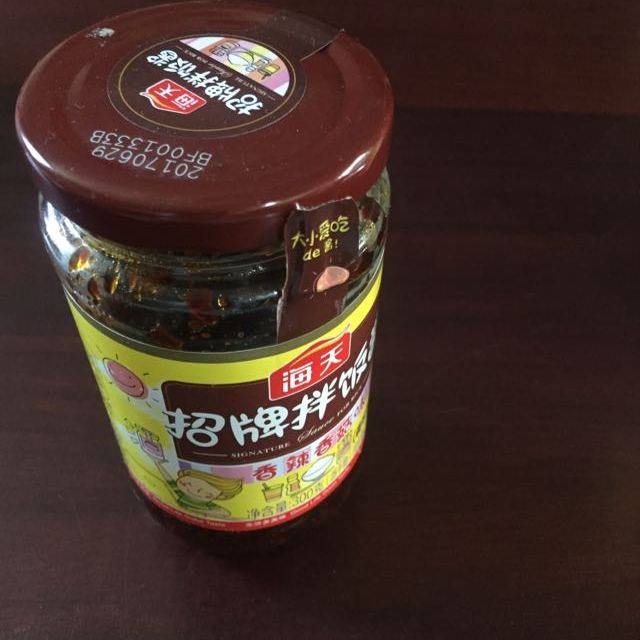 海天香菇酱 招牌拌饭酱(香辣香菇味)300g商品评价 现在是吃饭离不