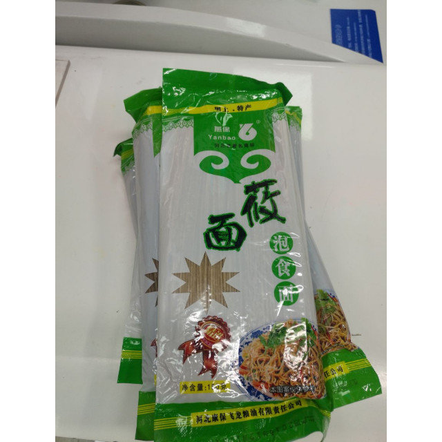 【河北张家口】燕保yanbao莜面泡食面150g*18包袋装方便面速食面 其他