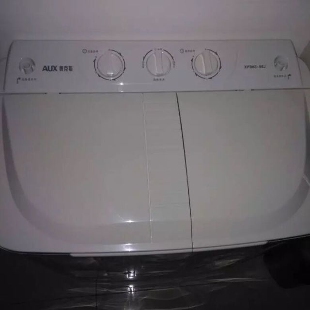 > aux/奥克斯xpb80-98h半全自动洗衣机双桶筒缸大容量家用 灰色商品