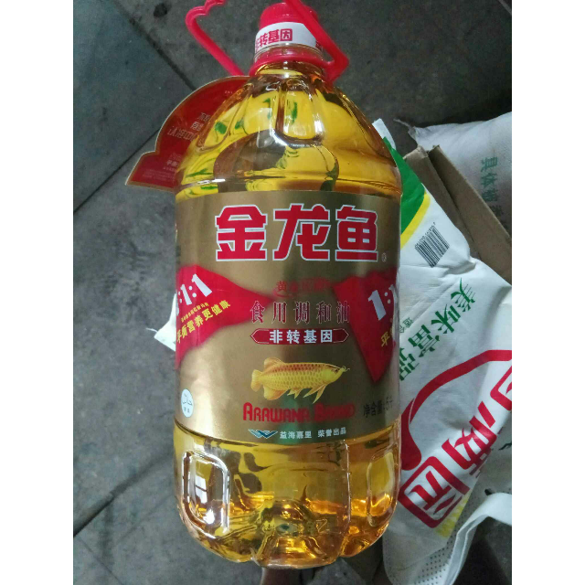 食品保健/酒水饮料 米面粮油 食用油 金龙鱼 金龙鱼黄金比例食用调和